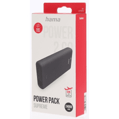 Hama Supreme 24HD, powerbanka, 24000 mAh - NÁHRADA POD OBJ. Č. 201711