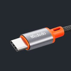 Mcdodo MCDODO KABEL USB C AUX ADAPTÉR MINI JACK 3,5 NA SAMSUNG DAC SPIRÁLOVÁ PRUŽINA 2M