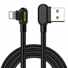 Mcdodo MCDODO 90° LED LIGHTNING CABLE 1,8 M