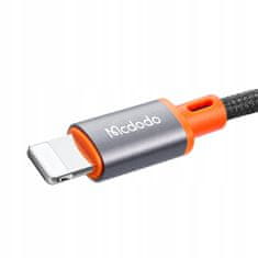 Mcdodo MCDODO AUX KABEL PRO IPHONE X 14 ADAPTÉR LIGHTNING MINI JACK SPIRÁLOVÁ PRUŽINA 2M