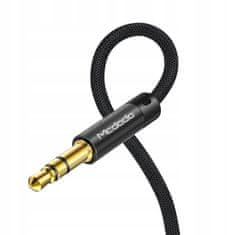 Mcdodo MCDODO MINI JACK 3,5MM STEREO ZÁSTRČKA AUX AUDIO KABEL NAPÁJENÍ 1M