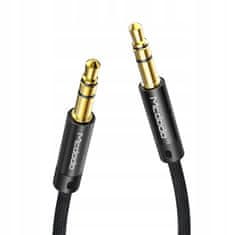 Mcdodo MCDODO MINI JACK 3,5MM STEREO ZÁSTRČKA AUX AUDIO KABEL NAPÁJENÍ 1M