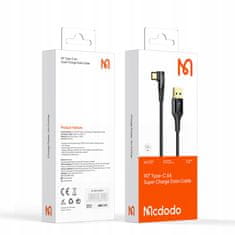 Mcdodo MCDODO ÚHLOVÝ KABEL PRO RYCHLÉ NABÍJENÍ TELEFONU USB-C 6A 1,2M