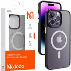 Mcdodo MAGNETICKÉ POUZDRO MCDODO PRO IPHONE 14 PLUS ČERNÉ