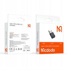 Mcdodo ADAPTÉR MCDODO ADAPTÉR USB 2.0 NA USB-C 5A QC