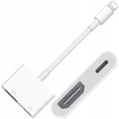 CO2 CO2 ADAPTÉR LIGHTNING HDMI KABEL PRO IPHONE IPAD IPOD FULL HD 60HZ