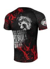 PitBull West Coast PitBull West Coast Rashguard Kr.rukáv Blood Dog II - černý