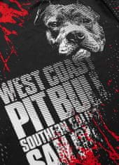 PitBull West Coast PitBull West Coast Rashguard Kr.rukáv Blood Dog II - černý