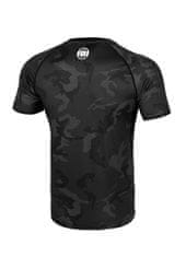 PitBull West Coast PitBull West Coast Rashguard Kr.rukáv Net Camo Hilltop II - černý