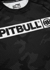 PitBull West Coast PitBull West Coast Rashguard Kr.rukáv Net Camo Hilltop II - černý