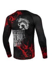 PitBull West Coast PitBull West Coast Rashguard Dl. rukáv Blood Dog II - černý