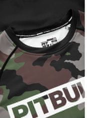 PitBull West Coast PitBull West Coast Rashguard Dl. rukáv Cross Camo - camo zelený