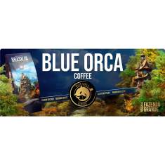 ORCA Blue Orca Fusion Brasilia Fazenda Grande, zrnková káva, 1 kg, Arabica/Robusta (75/25 %)