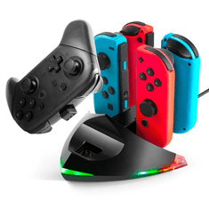 Noah Tideal 5w1 ładowarka do Joy Con i Pro Controller Nintendo Switch