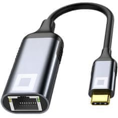 CO2 CO2 ADAPTÉR USB-C ETHERNETOVÝ ADAPTÉR SÍŤOVÁ KARTA LAN GIGABIT RJ45 1000MBPS