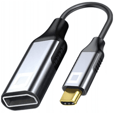 CO2 CO2 ADAPTÉR USB-C DISPLAY PORT 1.4 KABELOVÝ ADAPTÉR USB TYP C DP 8K 60HZ