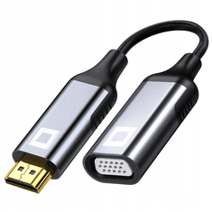 CO2 CO2 HDMI NA VGA ADAPTÉR KABELOVÝ PŘEVODNÍK FULL HD 1080P 60HZ