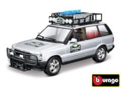 BBurago Range Rover stříbrná 1:24