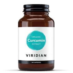 VIRIDIAN nutrition Organic Curcumin Extract 250mg 60 kapslí 