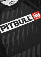 PitBull West Coast PitBull West Coast Rashguard Kr.rukáv Street Dog - černý