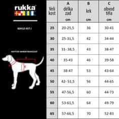 RUKKA PETS Rukka Hayton Warm Raincoat pláštěnka černá 35