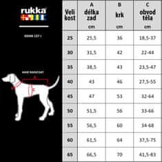 RUKKA PETS Rukka Hase Rain pláštěnka růžová 60