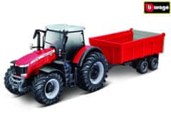 BBurago 1:50 Farm Traktor Massey FERGUSSON 8740S