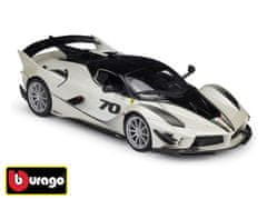 Burago B 1:18 Ferrari FXX-K EVO No.70 černo-bílé 18-16012