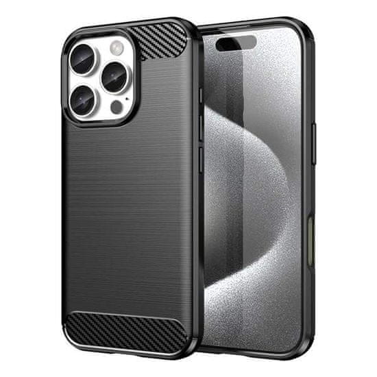 OEM Silikonový obal na iPhone 16 PRO MAX 6.9" Carbon Černý