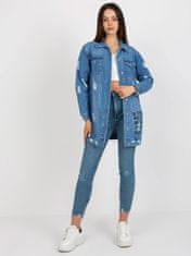 Gemini Dámská džínová bunda HM KR M229.55 Modrá jeans - FPrice jeans-modrá S