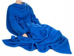 Verk Fleecová TV deka s rukávy Snuggie 180 x 140 cm modrá