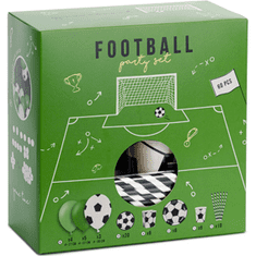 PartyDeco Párty set fotbal 60ks -