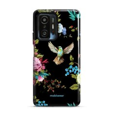 Mobiwear Odolný obal Elite Pro - Xiaomi 11T / 11T Pro - ED09E Ptáček a květy