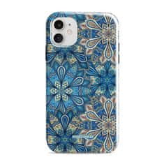 Mobiwear Odolný obal Elite Pro - Apple iPhone 11 - E108E Modré mandala květy