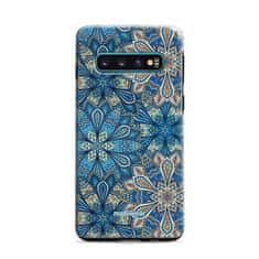 Mobiwear Odolný obal Elite Pro - Samsung Galaxy S10 - E108E Modré mandala květy