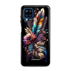 Mobiwear Odolný obal Elite Pro - Samsung Galaxy A12 / M12 - E011E Kytice s pírkem