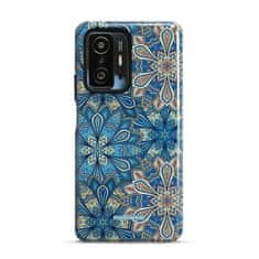 Mobiwear Odolný obal Elite Pro - Xiaomi 11T / 11T Pro - E108E Modré mandala květy