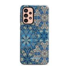 Mobiwear Odolný obal Elite Pro - Samsung Galaxy A53 5G - E108E Modré mandala květy