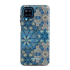 Mobiwear Odolný obal Elite Pro - Samsung Galaxy A12 / M12 - E108E Modré mandala květy