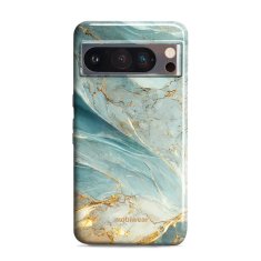 Mobiwear Odolný obal Elite Pro - Google Pixel 8 Pro - EP34E Zelenkavý a zlatavý mramor