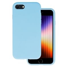 MobilPouzdra.cz Kryt Silicone Lite pro Apple iPhone 7/8/SE 2020/SE 2022 , barva světle modrá