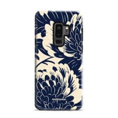 Mobiwear Odolný obal Elite Pro - Samsung Galaxy S9 Plus - EA40E Modré a béžové květy