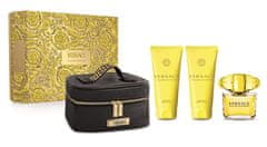 Versace Yellow Diamond - EDT 90 ml + tělové mléko 100 ml + sprchový gel 100 ml + kosmetický kufřík