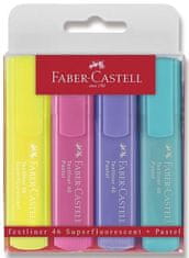 Faber-Castell Zvýrazňovač Textliner 1546 4 kusy, pastelové