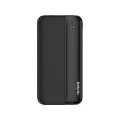 DUDAO K4S powerbanka 10000mAh 2x USB 5V/2A Black