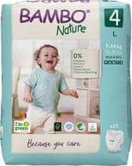 Bambo Nature Pants Kalhotky plenkové jednorázové 4 L (7-14 kg) 20 ks