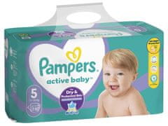 Pampers Active Baby Plenky Velikost 5, 110 Plenek, 11-16 kg