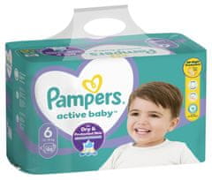 Pampers Active Baby Plenky Velikost 6, 96 Plenek, 13–18 kg