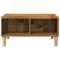 Vidaxl Konferenční stolek old wood 60 x 60 x 30 cm kompozitní dřevo