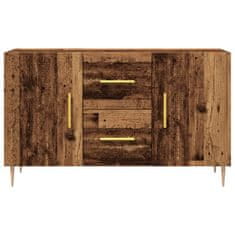 Vidaxl Příborník old wood 100 x 36 x 60 cm kompozitní dřevo